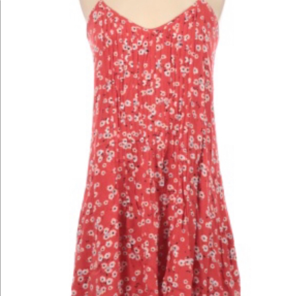 Sanctuary Orange Floral Dress, Size XXS